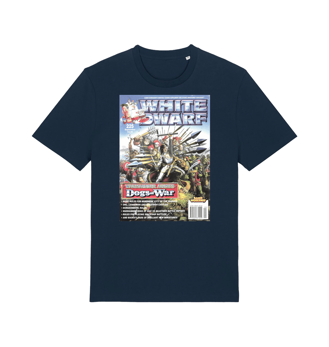 French Navy Printed T-shirt Front